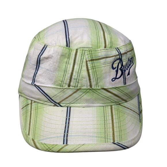 Boston Cadet Army Cap Multicolor One Size Adjustable Embroidered Plaid - Picture 1 of 9
